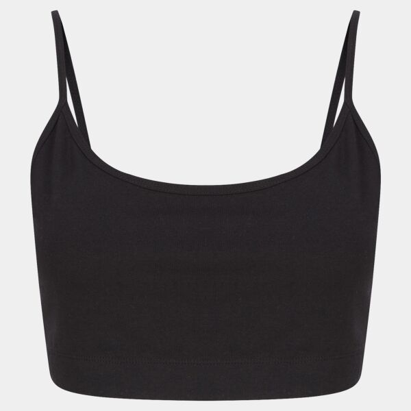 SF Clothing Ladies Sustainable Fashion Cropped Cami Vest Top Thumbnail