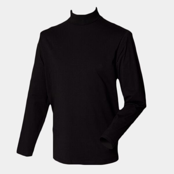 Henbury Long Sleeve Roll Neck Top Thumbnail