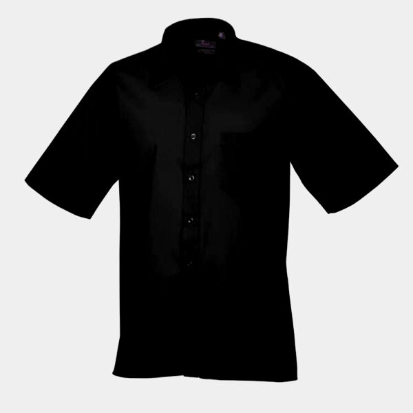 Premier Short Sleeve Poplin Shirt Thumbnail