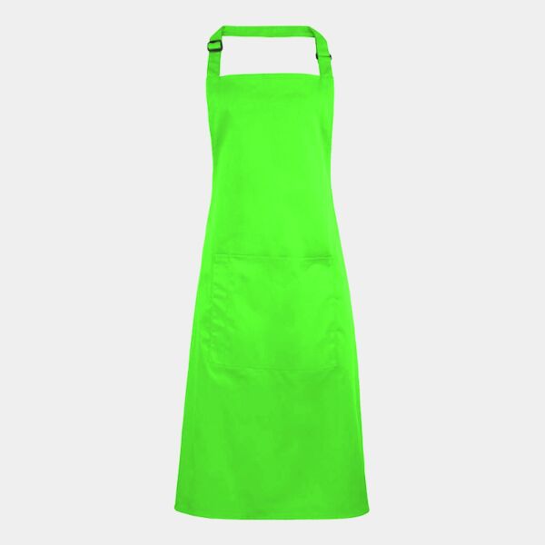Premier 'Colours' Bib Apron with Pocket Thumbnail