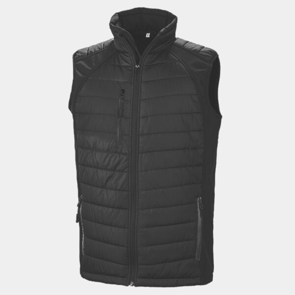 Result Recycled Compass Padded Gilet Thumbnail