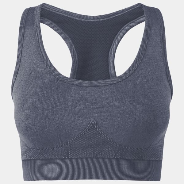 TriDri® seamless '3D fit' multi-sport denim look bra Thumbnail