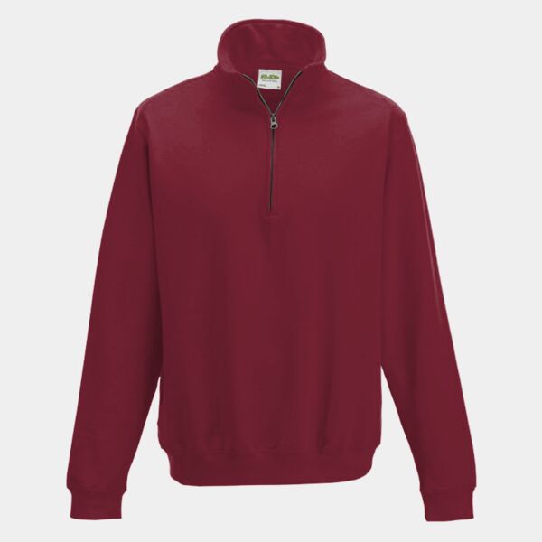 AWDis Sophomore Zip Neck Sweatshirt Thumbnail
