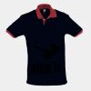 SOL'S Prince Contrast Cotton Piqué Polo Shirt Thumbnail